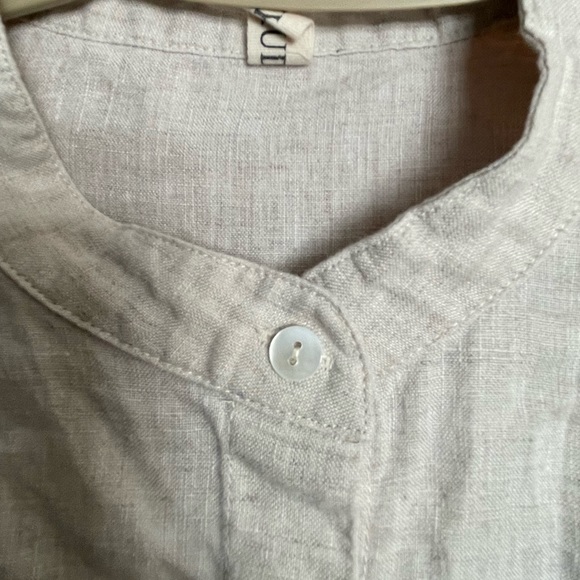 Buykud embroidered linen shirt - Picture 7 of 8